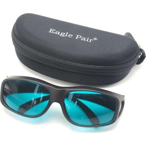 Eagle Pair 190-380nm 600-760nm OD4+ Laser Protective Glasses EP-2-9 Wide Spectrum Continuous Absorption Protective Glasses