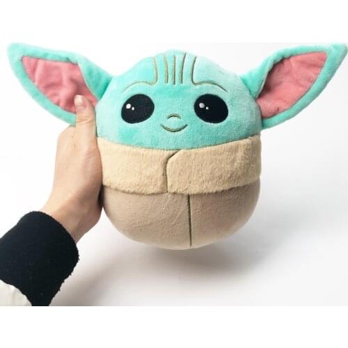13CM/26CM Disney Anime Star Wars Baby Yoda Plush Toy Cartoon Mandalorian Pillow Stuffed Doll Kawaii Plush Dolls Toys Kids Gifts