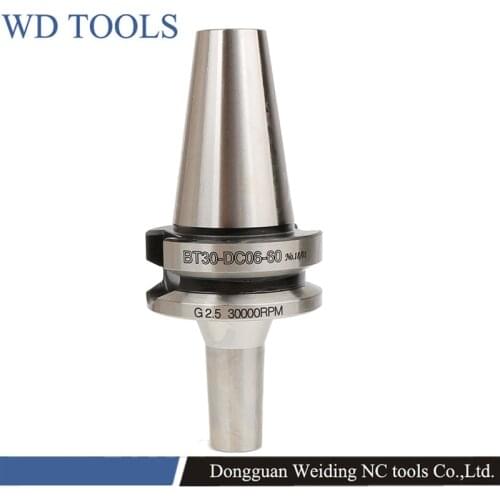 JIK BT DC precision slim collet chuck BT30 BT40 DC6 DC12 120 150 milling collct chuck BT-DC tool holder Collet chuck tool holder