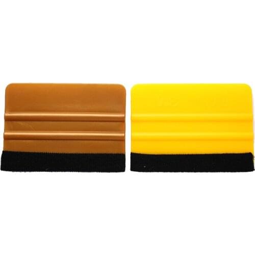 Film Card Squeegee Car Foil Wrapping Suede Felt Scraper Auto Car Styling Tools