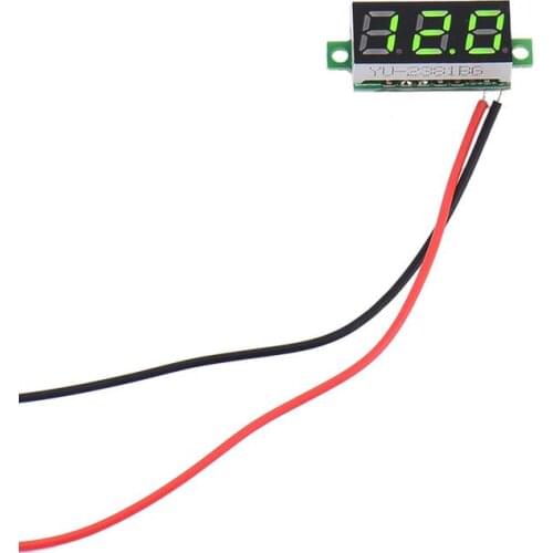 LED Digital Voltage Meter Voltmetro DC 0-10 V 0-30 V 0-100 V 0-300 V 0-600 V Rilevatore Di Tensione Pannello Volt MeterTester