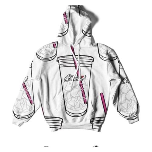 Charli Damelio Merch Hoodie 2 To 14 Years Old Childrens Hoodies Print Ice Coffee Splatter Sweatshirt Charli D'Amelio Hoodies
