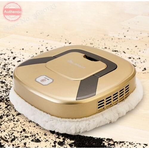 Floor Mopping Robot Intelligent Cleaning Robot Automatic Floor Mopping Machine Wet Dry Robot Mop 4000mAh USB Charging