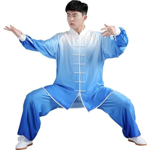 Unisex Chinese Traditional Martial Arts Loose Wide Leg Pant Tai Chi Uniform Kung Fu Clothing Wushu Tai Ji Suit for Men and Women