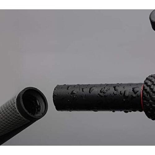 Multi-purpose Convenient Black Round Short Mini Bicycle Handlebar Grips Rubber Bike Grips Standard Bikes Bicycle Accessories