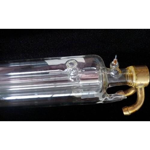 Yongli brand 80w 1600M co2 laser glass tube for co2 laser engraving and cutting machine