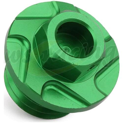 Billet Engine Oil Dipstick Filter Plugs For KDX KX 200 220R 250 KX 60 65 80 85 100 125 500 KLX 300 CR CRF450R YZ YZF WRF WR RM