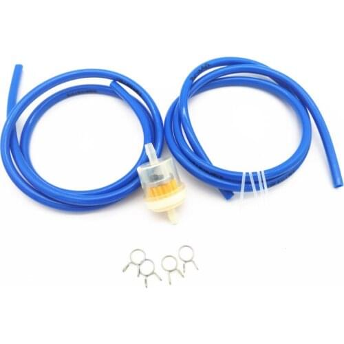 1M 2M Motorcycle Fuel Hose Oil Tube Filter Pipeline Rubber Line for Kawasaki VERSYS 650cc ZG1000 CONCOURS ZRX1100 1200