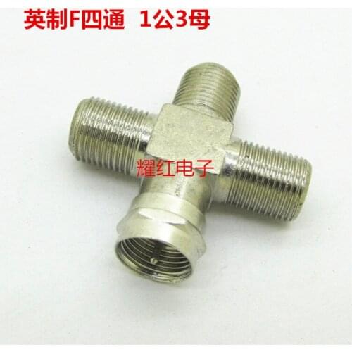 10 PCS Inch F Four. JKKK 1 General 3 Mother RF Four. Transformation Head Set Top Box F Mother Head 1 Part 3 Joint