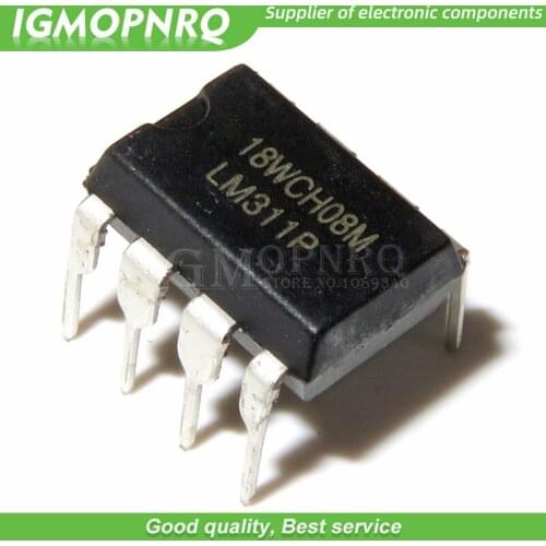 10pcs/lot LM311P LM311 DIP-8 made in Voltage Comparator New Original