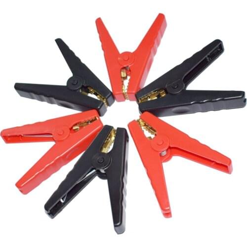 100mm car alligator clip insulated ABS battery clip DIY alligator clip 100A electrical connection 100mm battery clip pure copper