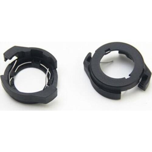 200pcs Car LED H7 Headlight Adapter Bulb Holder Auto Lamp Light Clip Base for Ford KUGA Passat B6 for Alfa Romeo Renault Megane