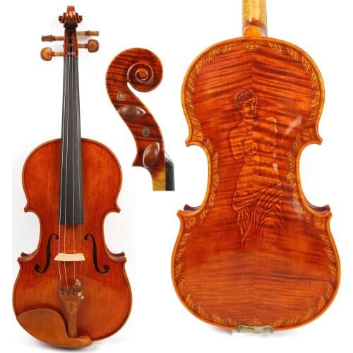 4/4 Old Violin Aged Maple Russian SPruce Pro 00114 7