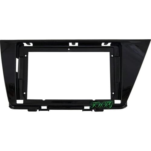 9 inch Fasxia Car Audio Frame Car Radio Fascia,gps navigation fascia panel is suitable for2017 KIA NIRO (9INCH, LHD, UV BLACK)