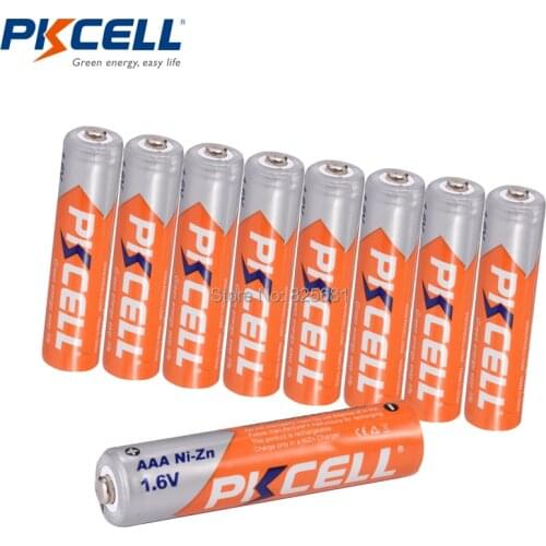 8Pcs NIZN AAA Rechargeable Batteries nizn 3A Battery 1.6v 900mWh For Digital Camera RC Car Flash Electric Toys and 2pc box