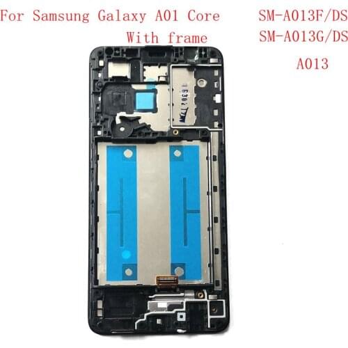 For Samsung Galaxy A01 Core A013F/DS a013 a013M A013G Lcd screen Display WIth Touch Glass Frame Full