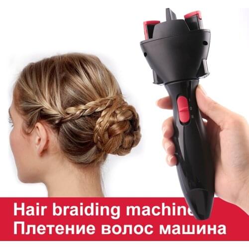 Electric Automatic Smart Quick Easy DIY Braid Magic Hair Braider Hairstyle Tool Hair Braiding Machine