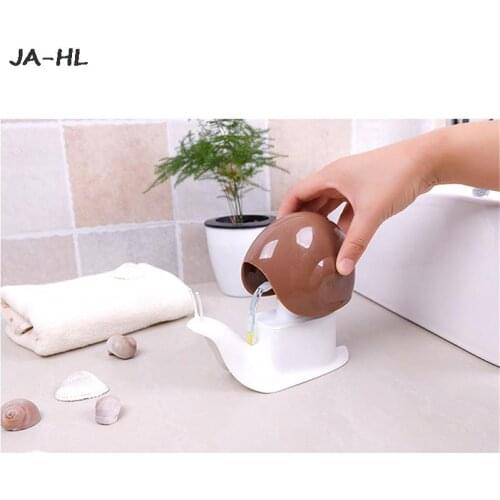 Snail Design 120ml Creative Liquid Soap Dispenser Facial Cleanser Organize Bottle Shampoo Shower Gel and Lotion Storage Bottles