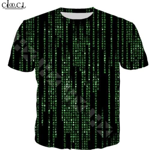 Sci-fi Movies The Matrix T Shirt Men/Women 3D Print Short Sleeve Funny T Shirts Sweatshirt Harajuku Streetwear T Shirt Tops T351