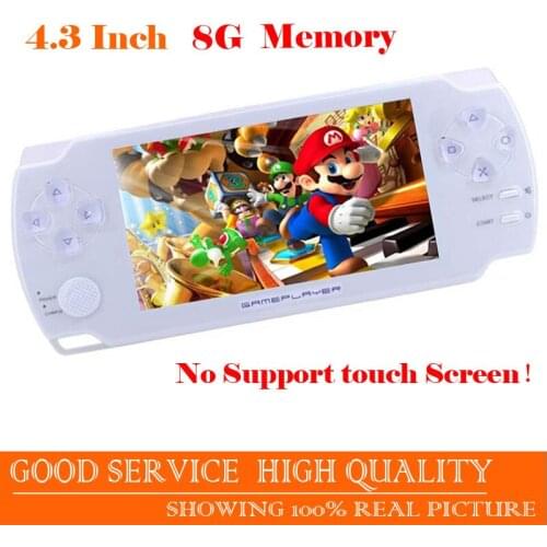 G39 Free Shipping Portable Game Console 8gb for Kid 1000 Games Video Games Support Camera MP3 Player PK Sega Tetris Nes