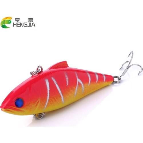 HENGJIAS 1pc 8.5cm 11.2g isca artificial swiming vib fishing lures wobbler carp fishing pesca fishing tackles