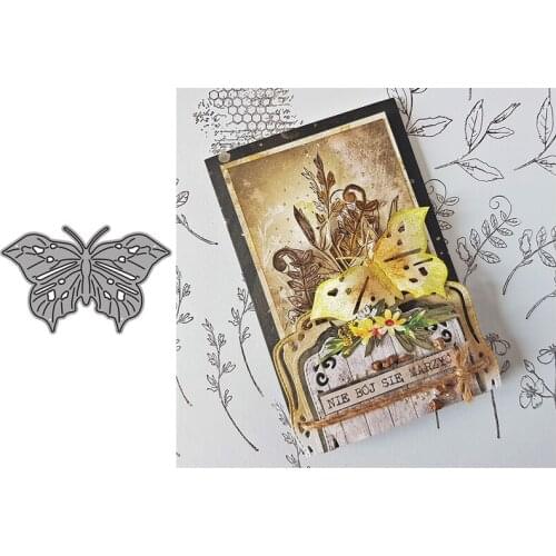 Butterfly Metal Cutting Dies for Scrapbooking Handmade Tools Mold Cut Stencil New DIY Card Make Mould Model Craft Decoration