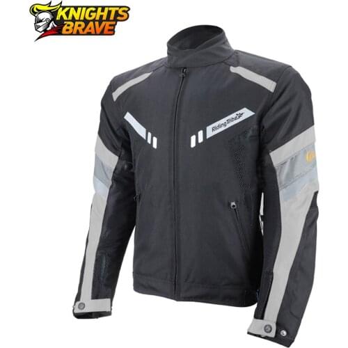 Riding Tribe Motorcycle Jacket Men Waterproof Moto Jacket Summer Breathable Motocross Jacket Reflective Jaqueta Motociclista