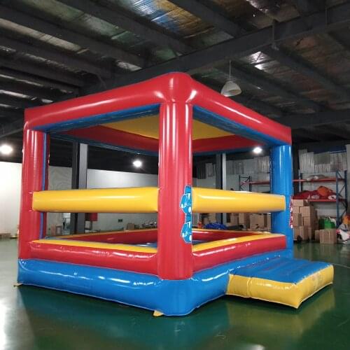 Inflatable Bouncy Boxing Game Outdoor Indoor Inflatable Trampoline For Children and Adult