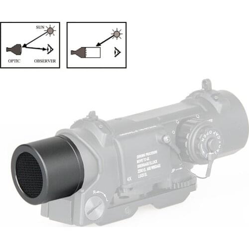 Tactical Black Color Metal Mesh Scope Protector For DR 1X-4X Scope gs33-0197