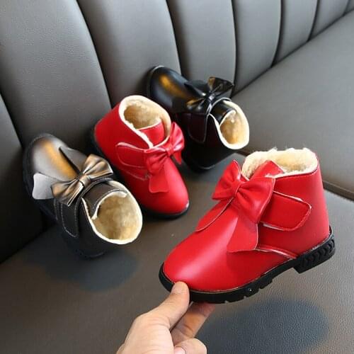 2020 autumn and winter short boots girls shoes toddler girls boots breathable non-slip fashion baby boots