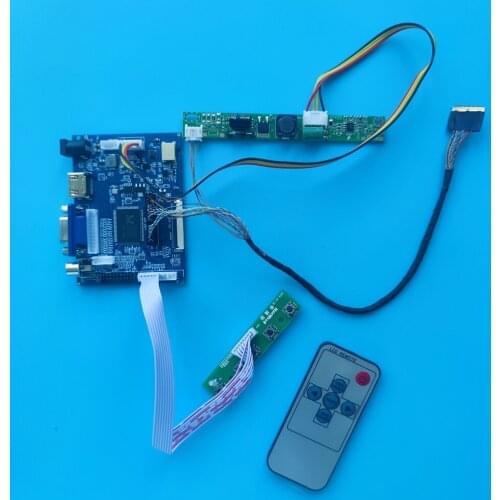 Work For LP097X02-SLQ1/SLA3/SLEA/SLQE Controller Board 9.7" 1024X768 remote 30PIN LED panel kit 2AV LCD HDMI-compatible VGA