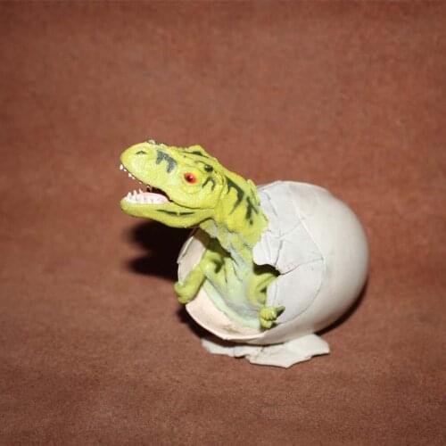 Pvc figure Tyrannosaurus Rex egg dinosaur egg animal model toy scene ornament
