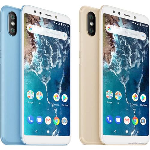 Celular for Xiaomi Mi A2/6X Smartphone 4G 64G/6G 128G Snapdragon 660 1080 X 2160 Pixels Fast Charging 18W