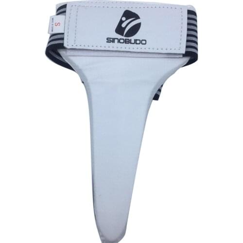 SINOBUDO Womens Taekwondo Groin Guard Karate Taekwondo Martial Arts Training Cup Crotch Protector Safety Sports Gear