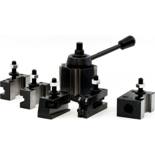 High Precision Weage GIB Type Piston Quick Change Tool Post Set Post Lathe Holders