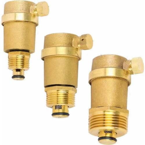 3/4" BSP Male Thread Automatic Air Vent Valve 110 degrees celuis PN 1.6 Mpa for Heating Service Pipe