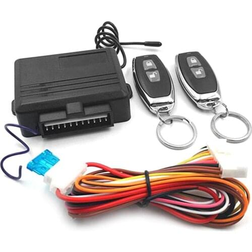 Car Alarm Remote Control Car Keyless Entry Engine Start Alarm System Push Button Remote Starter Stop Auto Remote Control Kit