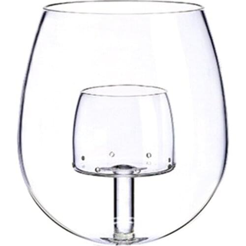 Stemless Aerating Wine Glasses Glass Molecular Gastronomy Bar Bartender Beer Wine Glasses Cooler Cup
