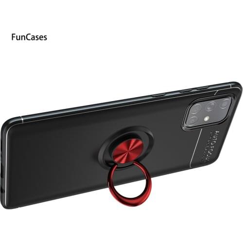 Phones Cases For Samsung A Quantum Ring Shell Case Phone Soft Cover Positivo Galaxy para A70 A71 5G 4G A70S A72 Hoesje Plastic