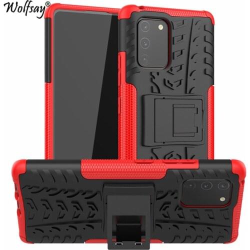 For Samsung Galaxy S10 Lite Case Shockproof Armor Silicone Cover Hard PC Phone Case For Samsung Galaxy S10 Lite Protective Cover