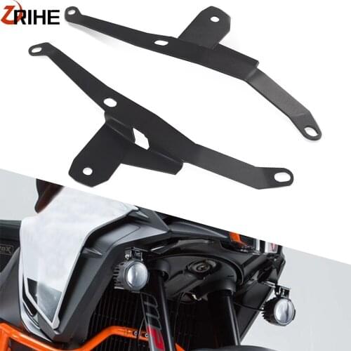 For 1090 1290 Adventure Motorcycle Foglamp Spotlight Bracket Holder Spot Light Mount 1290 Super ADVENTURE R S 2017 2018 2019