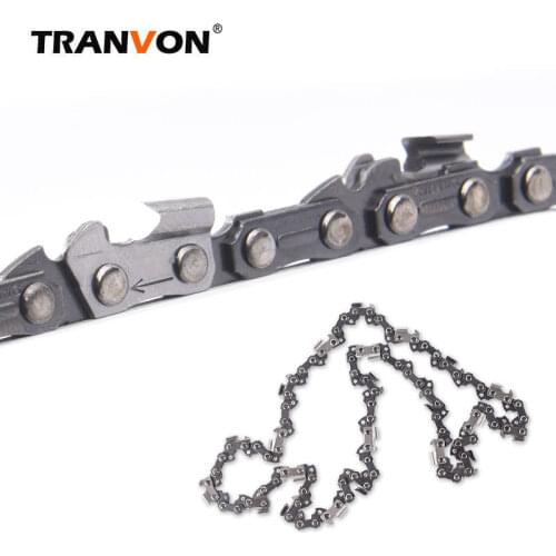 TRANVON 11.5-inch 16-inch Electric Chain Saw Chain Fittings 1pcs Wood Cutting Saw Chain