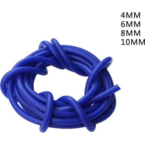 KCSZHXGS Car styling vacuum hose silicone hose engine air filter intake manifold connection pipe 4MM/6MM/8MM/10MM 1 meter