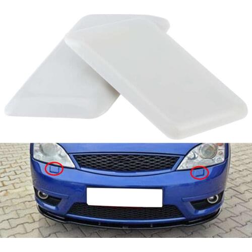 1 Pair Headlamp Light Washer Jet Cap Covers Set 1301040 1301038 for FORD MONDEO MK3 III 2000 2003 2004 2005 2006 2007