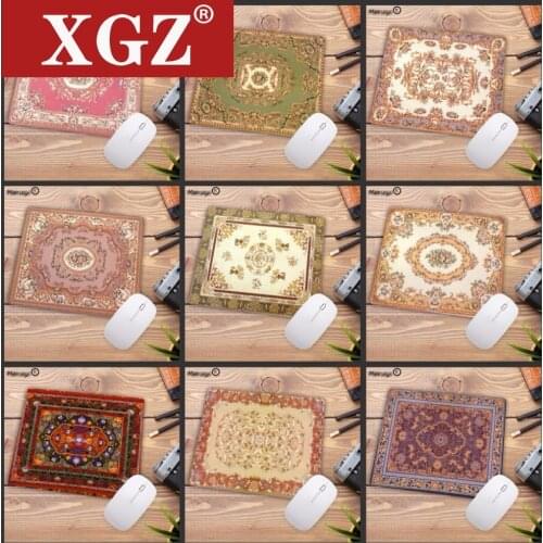 XGZ 22X18CM Persian Carpet Big Promotion 3D Printing Mouse Pad Natural Rubber Anti-skid CSGO DOTA LOL Animation Game