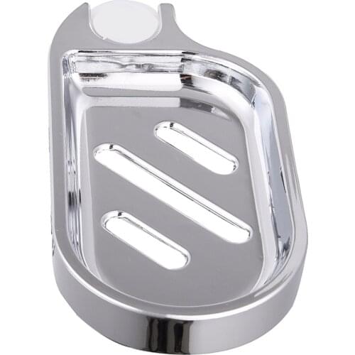 Mayitr Soap Dish Stand Adjustable Shower Rail Slide Soap Plates Bathroom Storage Rack Holder Bathroom Hardware Accessory