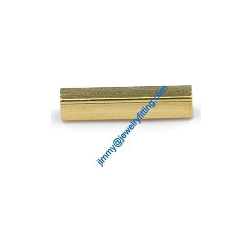 Copper Tube Conntctors Tubes jewelry findings mm ship free 2*2*10mm 10000pcs Square shape copper tube Spacer beads