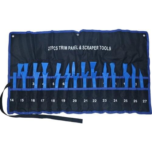 27 pieces of decorative panel scraper tool set panel dashboard audio radio stereo GPS removal tool