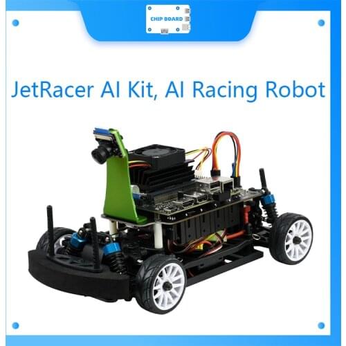 JetRacer AI Kit, AI Racing Robot Powered by Jetson Nano,Deep Learning,Self Driving,Vision Line Following