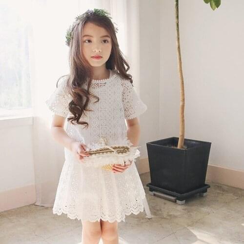 2017 new summer girls leisure skirt children dress Korean children1526223244